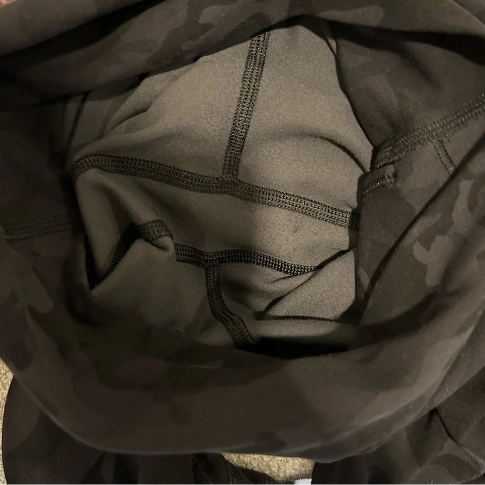 Lululemon Align Super High Rise Short *10” Incognito Camo Multi Grey Size 2